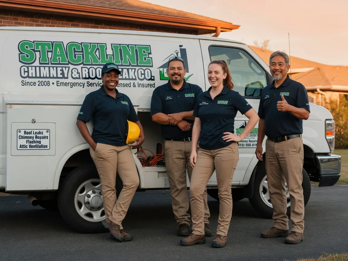 Chimney flashing repair company in Selden, NY